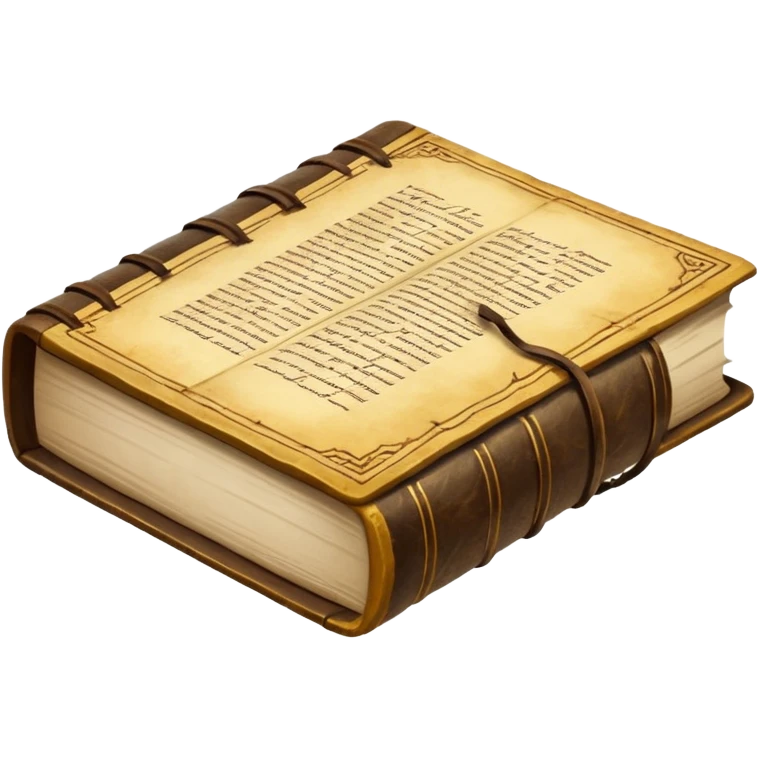 old civilization Printed Book emoji
