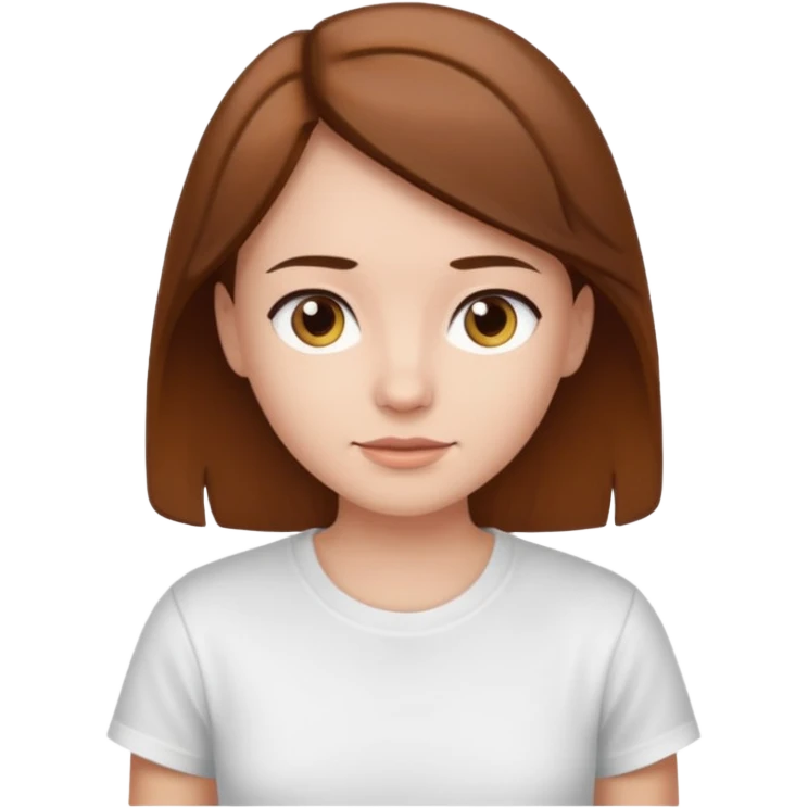 Alone white t shirt  emoji