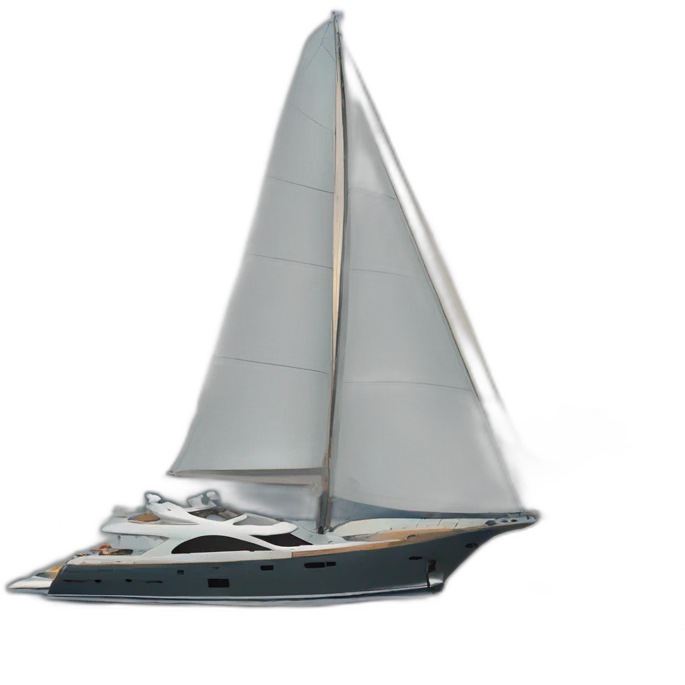Méga yacht emoji