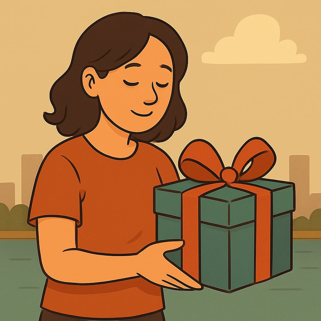 gift box emoji