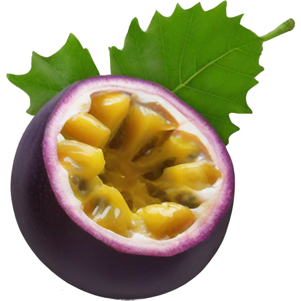 Passion fruit maracuya emoji