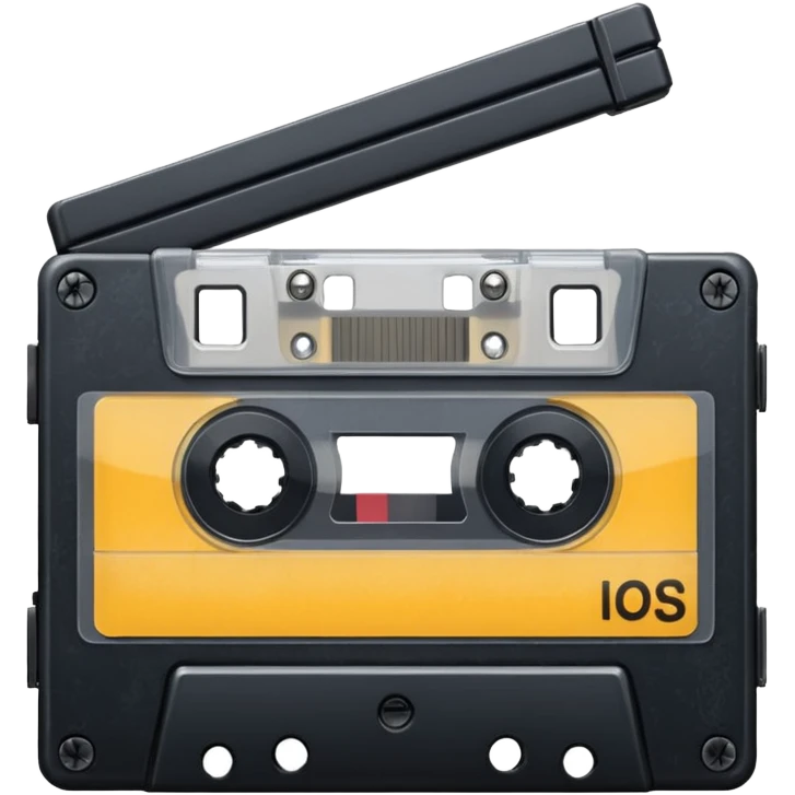 casette tape emoji