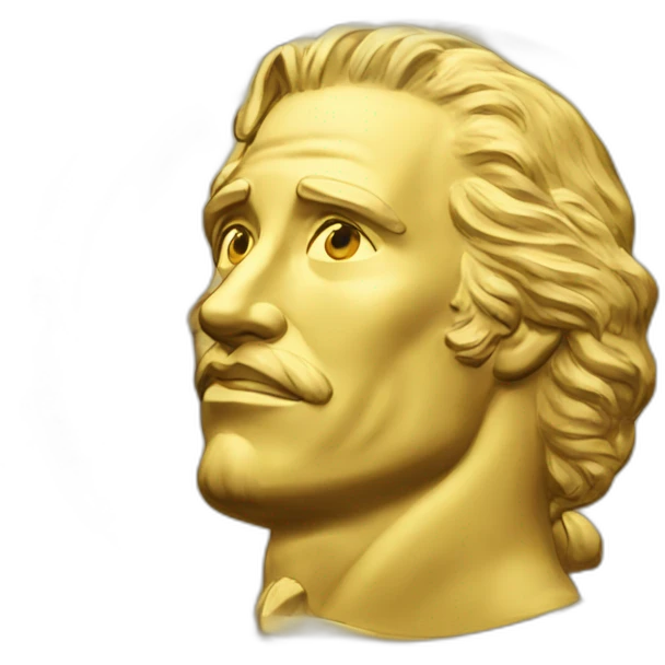 A golden coin emoji