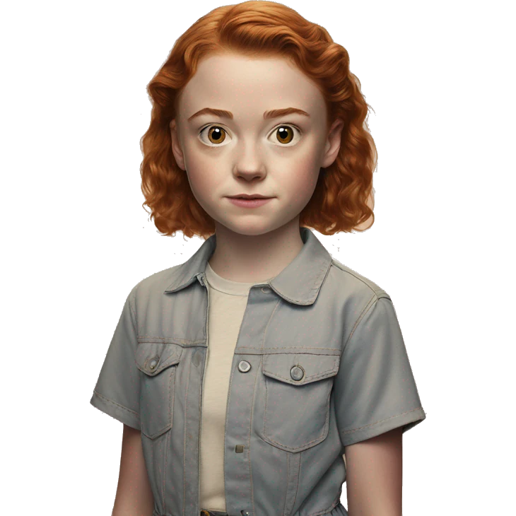 Sadie Sink in Stranger Things emoji
