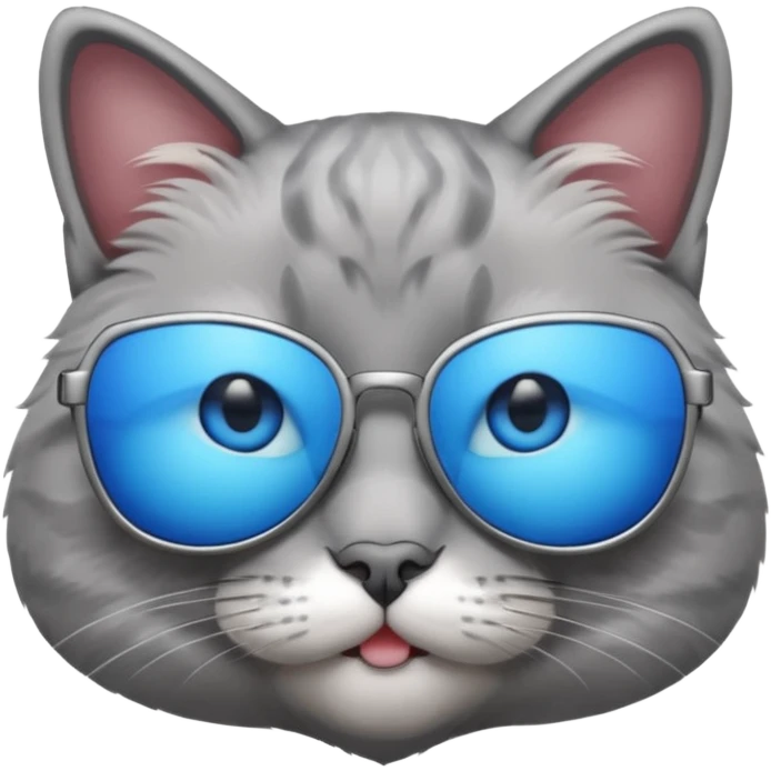 Cat wearing sunglasses emoji