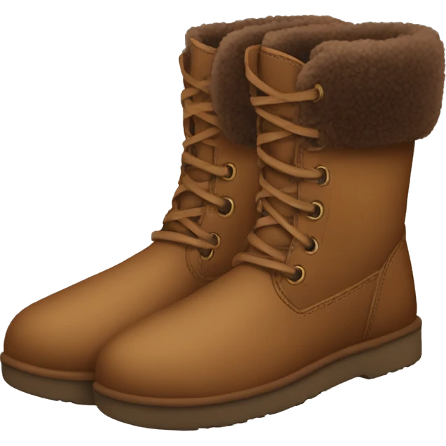 Brown boots uggs emoji
