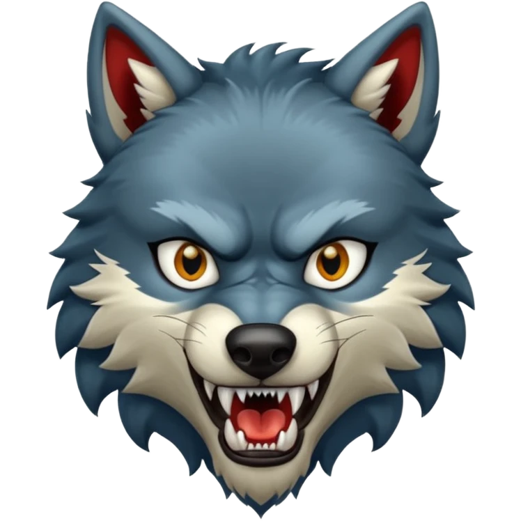I am man wolf emoji
