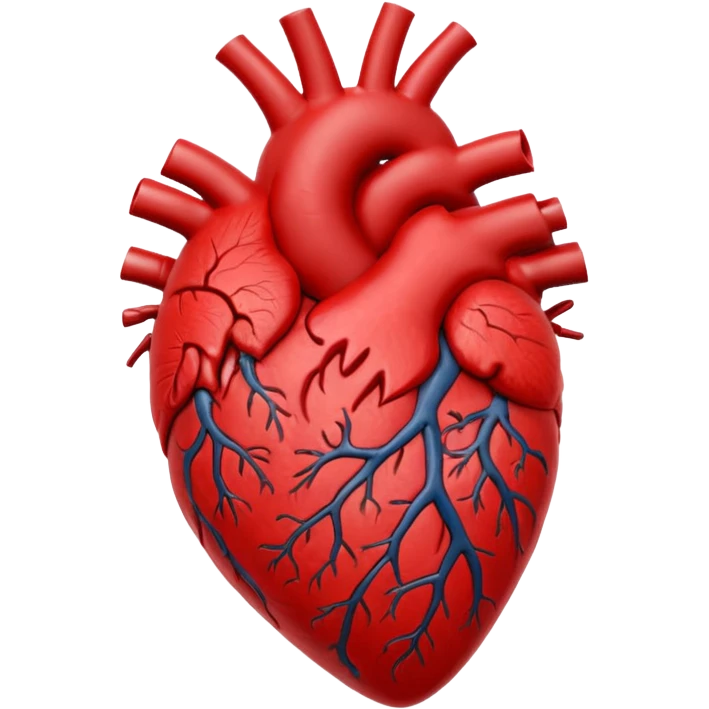 coracao anatomico inchado emoji