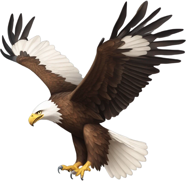 Eagles flying emoji