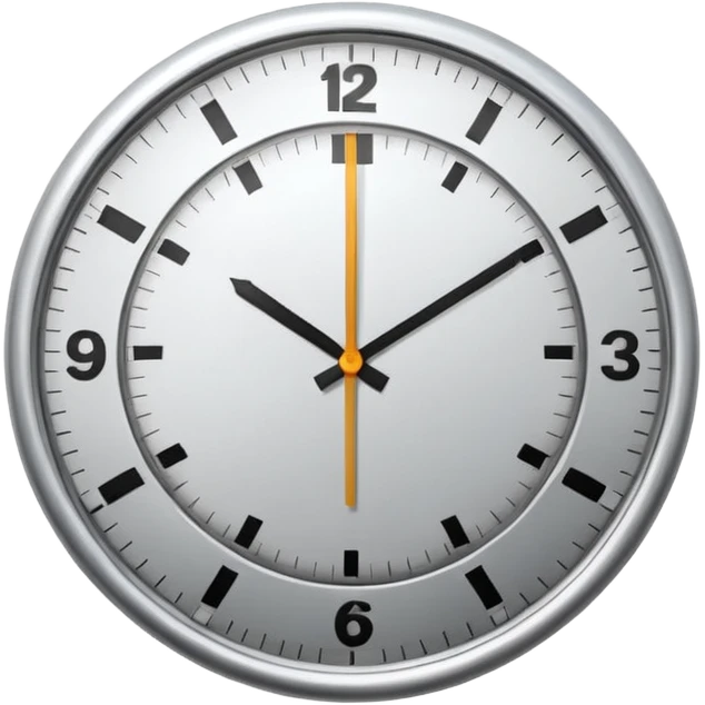 Clock emoji