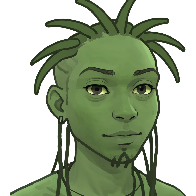 black lightskin boy with dreads  emoji