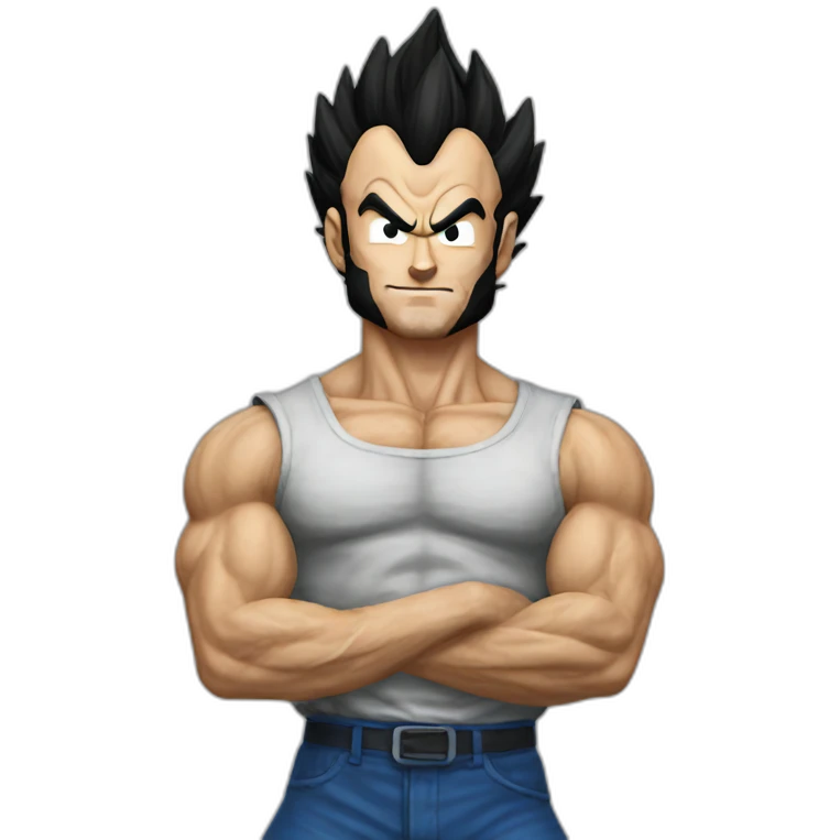 Redneck vegeta emoji