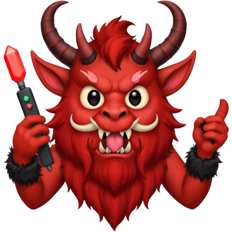Christmas Krampus emoji