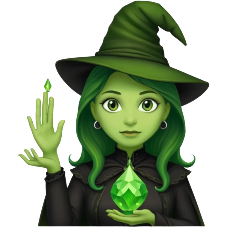 elphaba holding space emoji