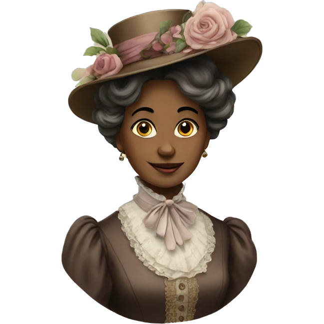 victorian lady  emoji