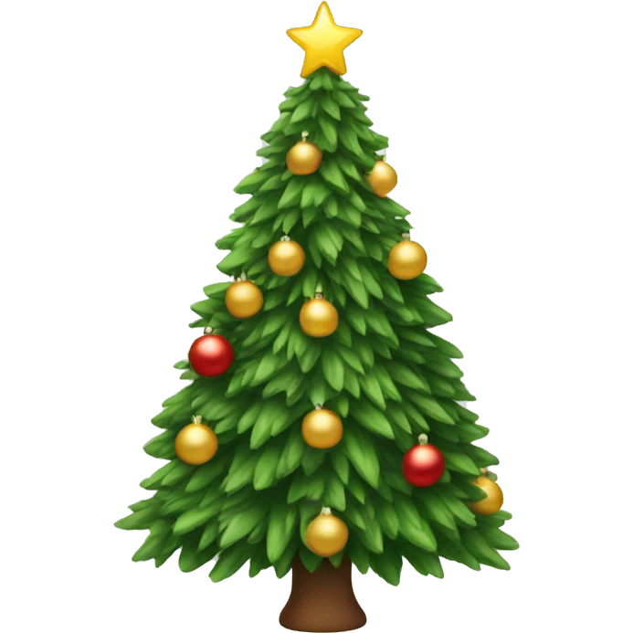 christmas tree emoji