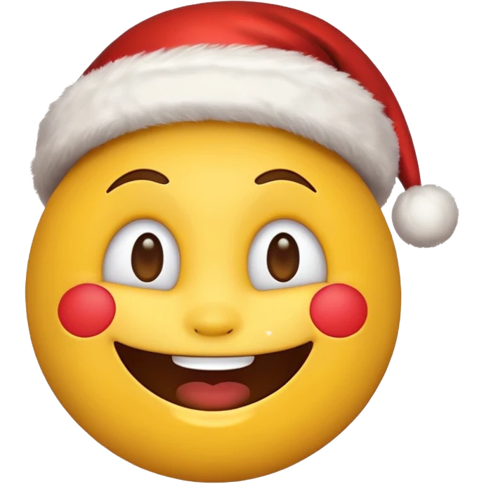 christmas emoji smile emoji