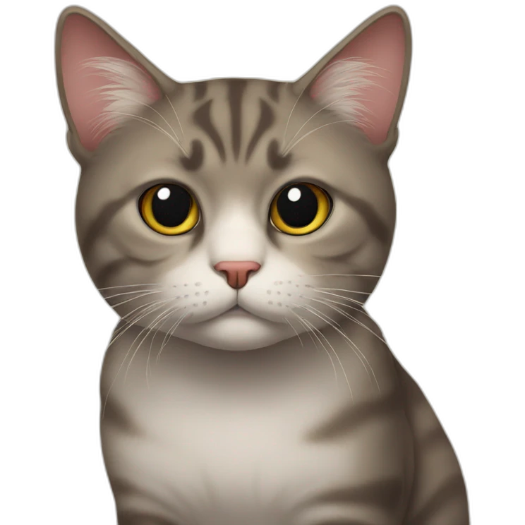 Cat sad emoji