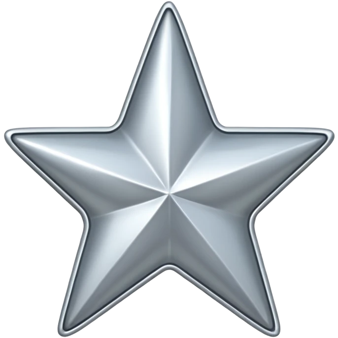 silver star emoji