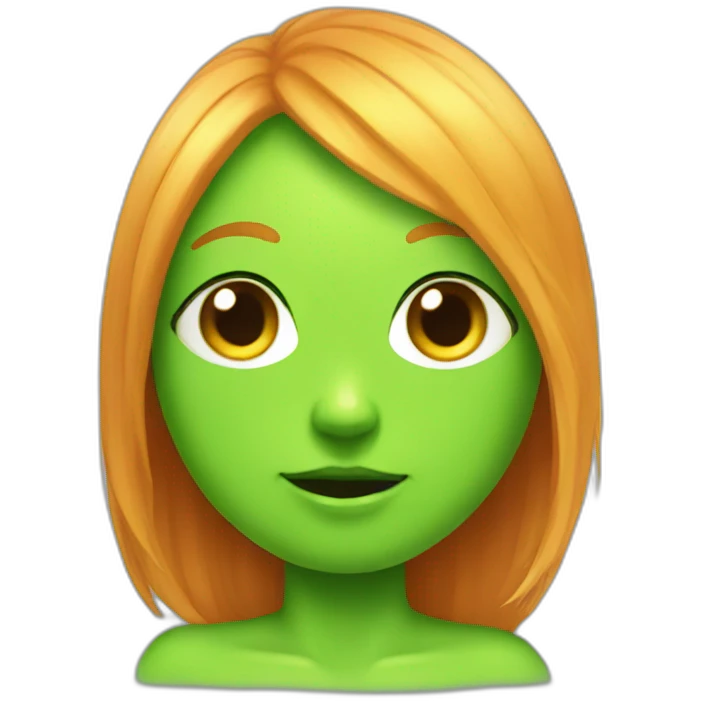 slime girl emoji