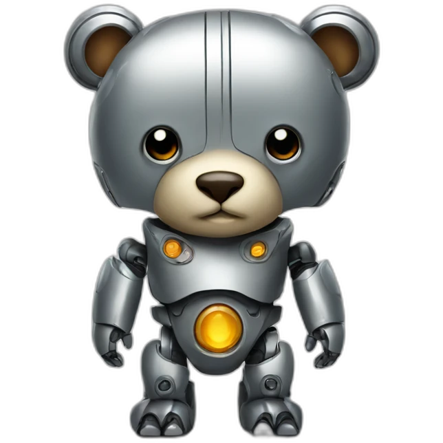 robot bear emoji