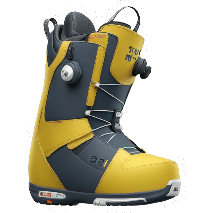 Snowboarding boots, Burton, Boa emoji