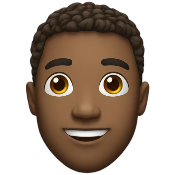 barcelona player jumping big head emoji
