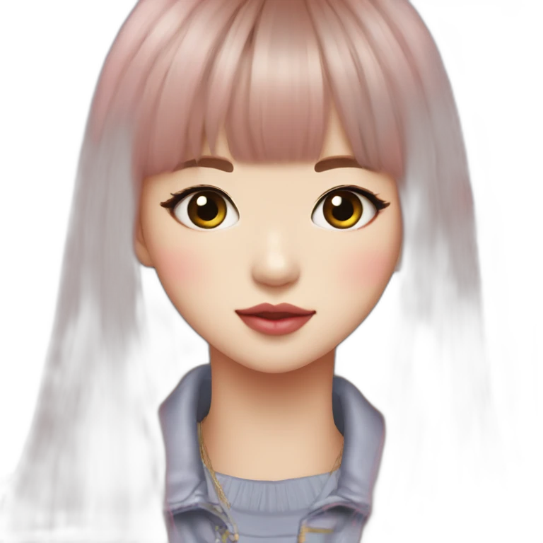 LaLisa-blackpink-cute-girl-kpop emoji