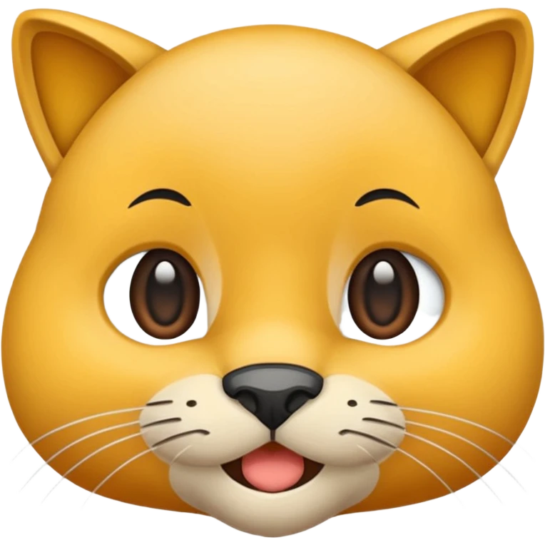 Нарисуй синего кота emoji