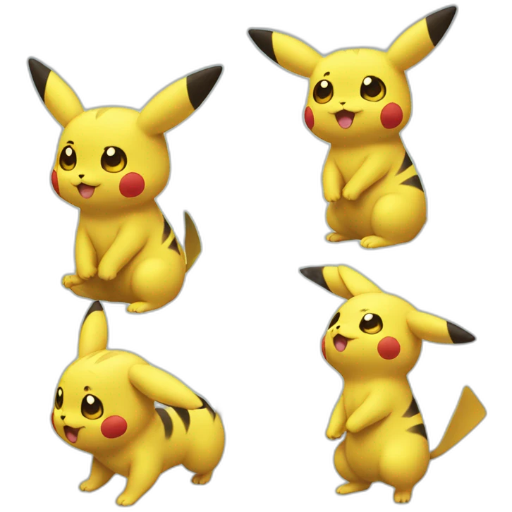 Pickachu emoji