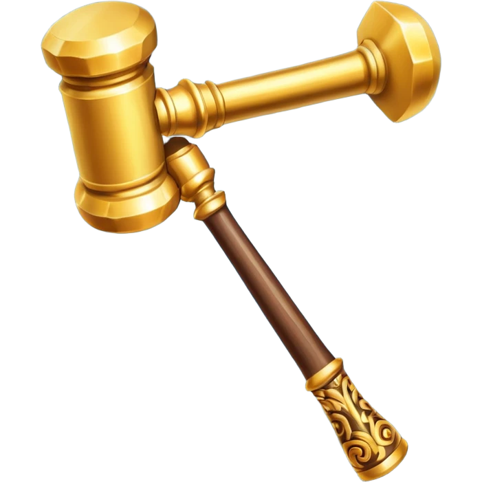 big party hammer emoji