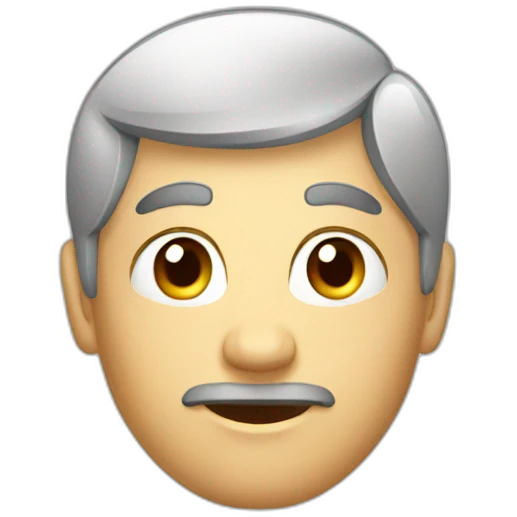 Russian ruble in the style of apple Emojis emoji