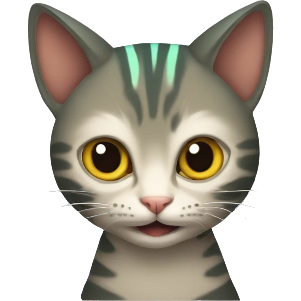 Cat of dune worm emoji