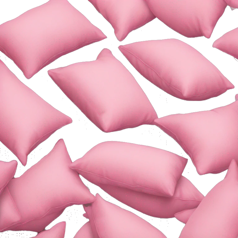 Pink pillows  emoji