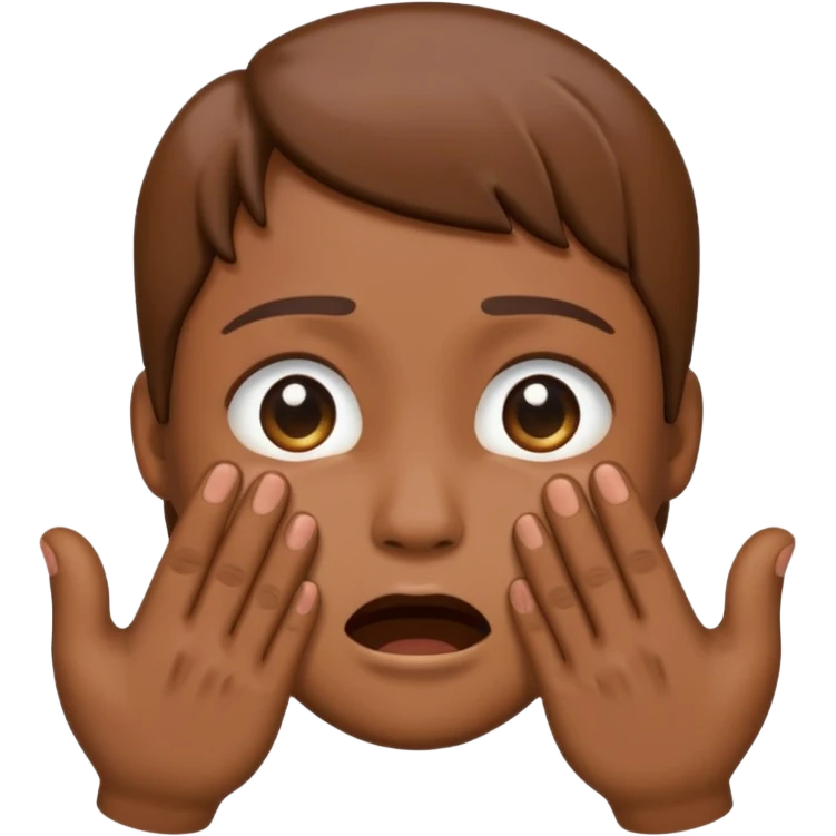 i want an emoji like this one 🫂 to be crying emoji