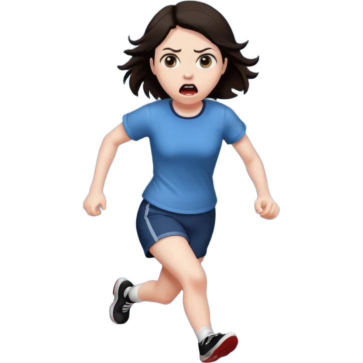 Horror movie final girl emoji