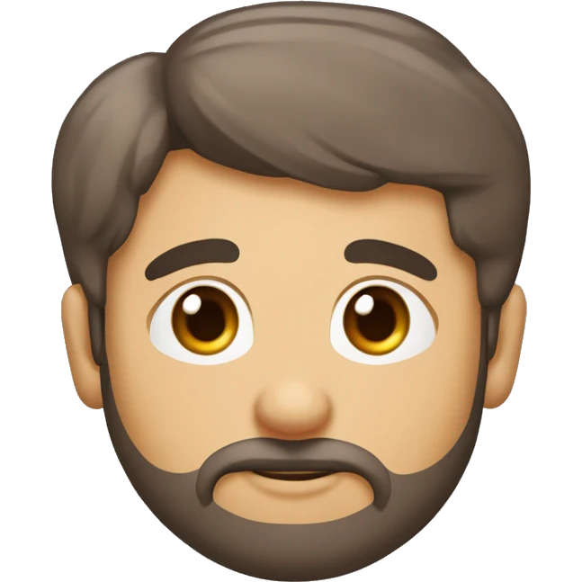 maestro de educacion fisica de piel un poco morena, barba y pelo castaño oscuro, ojos marrones y viste con camiseta de maga corta y silbato emoji