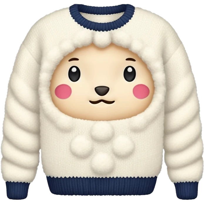 NOT AN FUCKING PEACH SWEATER emoji