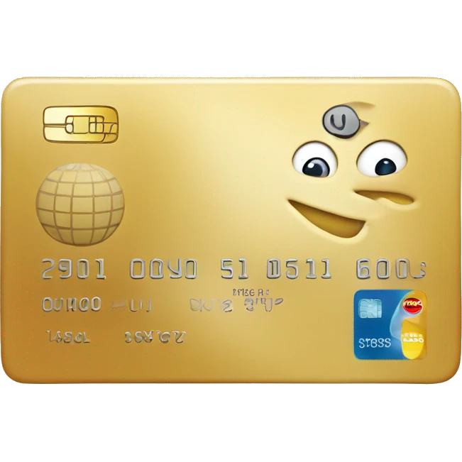 perfect credit card emoji