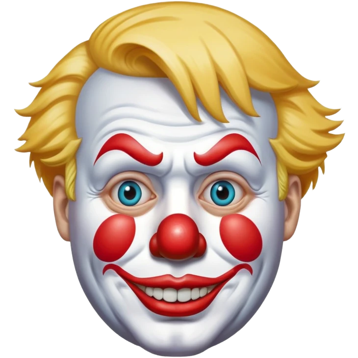 Clown Donald Trump  emoji