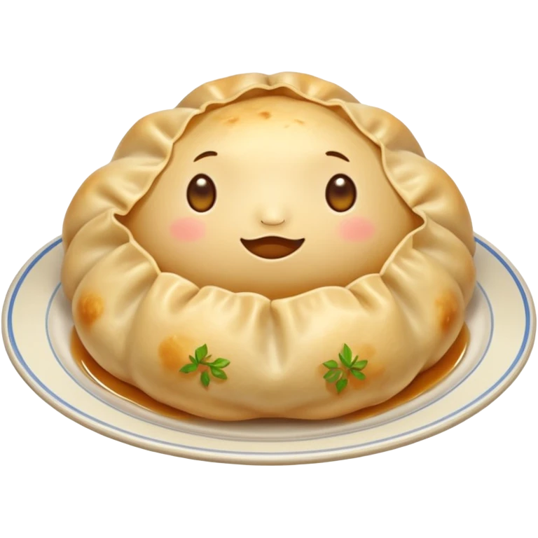 Ukrainian dumpling emoji