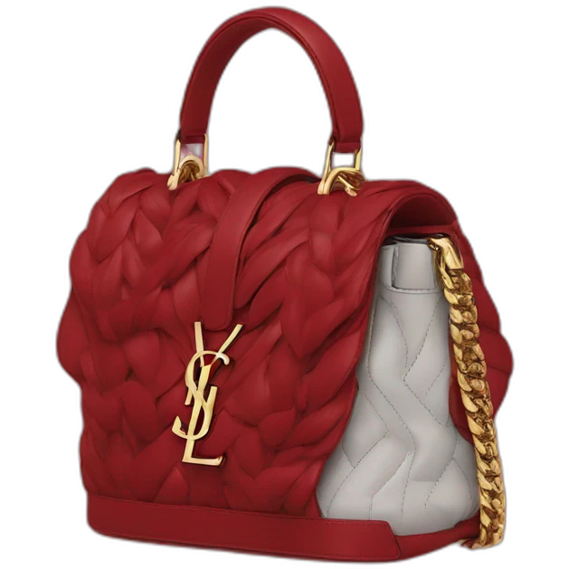 Saint Laurent bag emoji