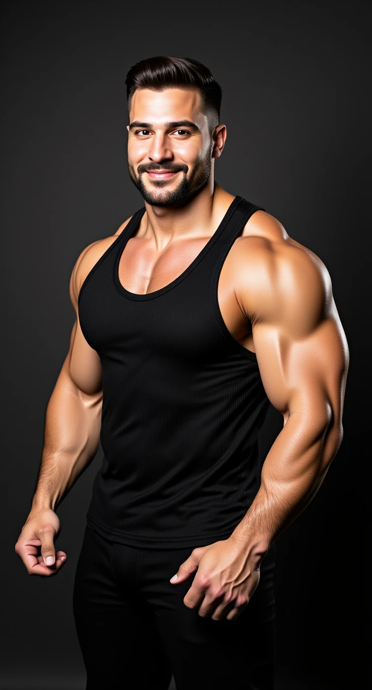 bodybuilder che dorme bene e questo gli porta tanto benessere e salute emoji