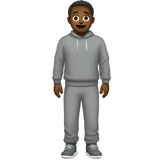 gray sweatpants emoji