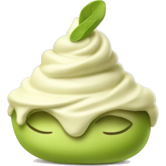 Pistachio cream  emoji