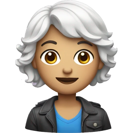 apple styled memoji holding a macbook emoji