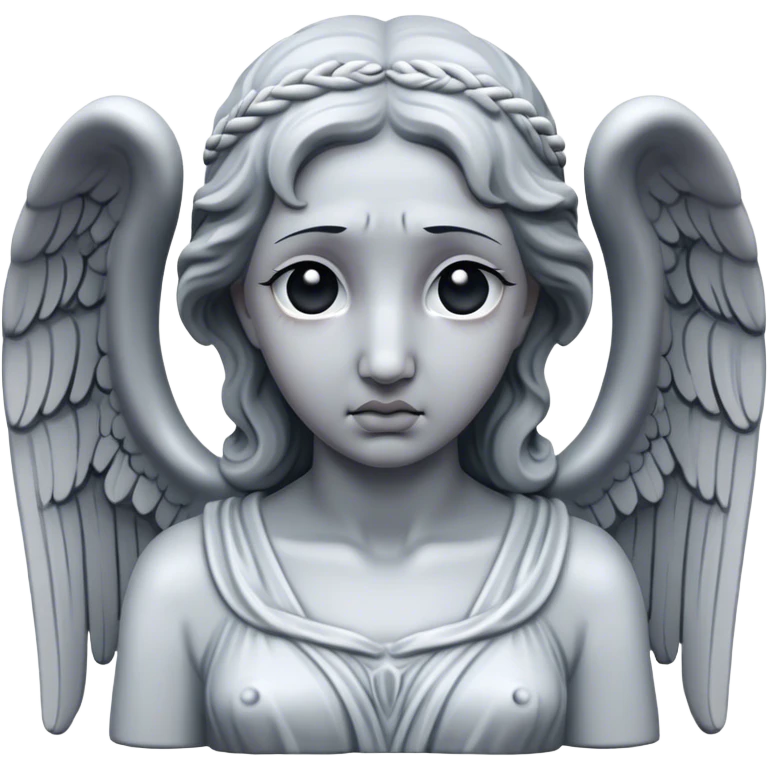 Weeping angel emoji