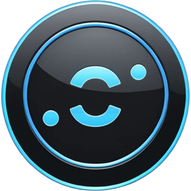 black computer disk emoji