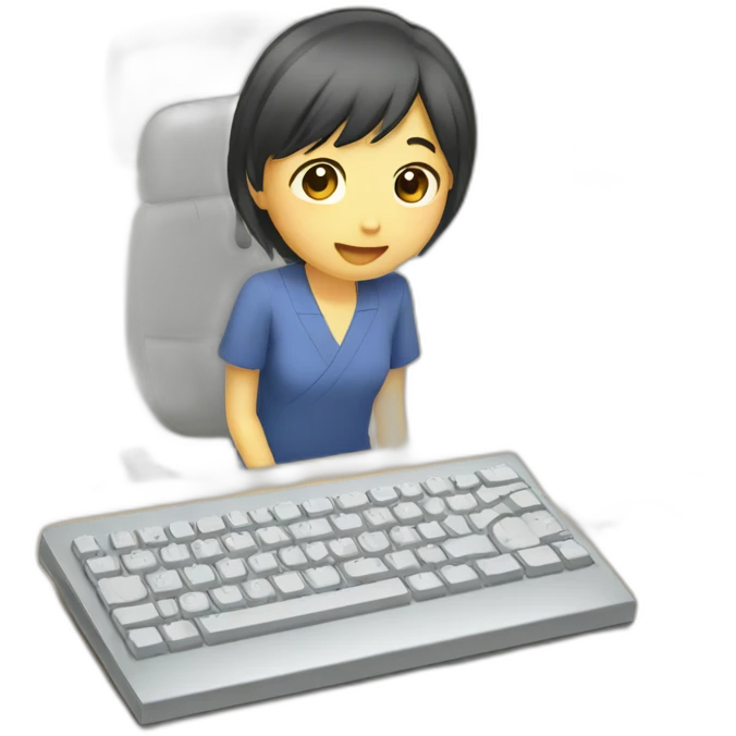 assistant Japanese use computer emoji