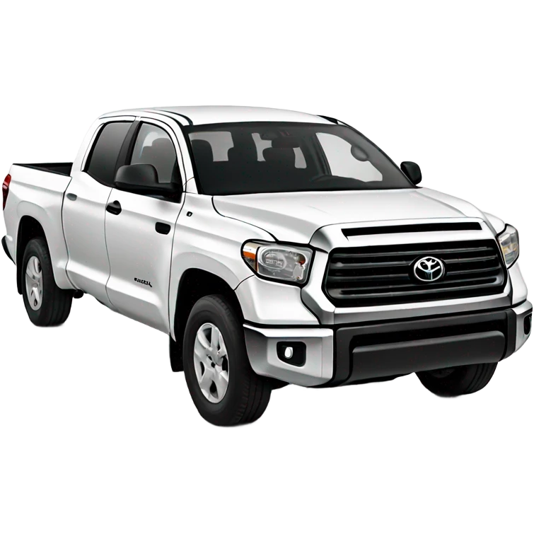 White Toyota tundra emoji